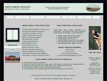 Tablet Screenshot of inspexmarine.com
